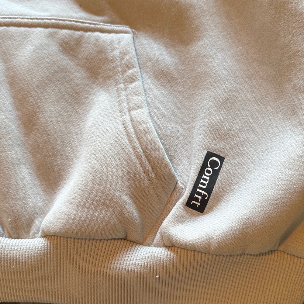 Comft cropped beige Sweatshirt